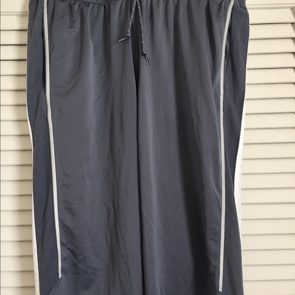Adidas Climalite Gray & White athletic Pant (XL) - Picture 2 of 8